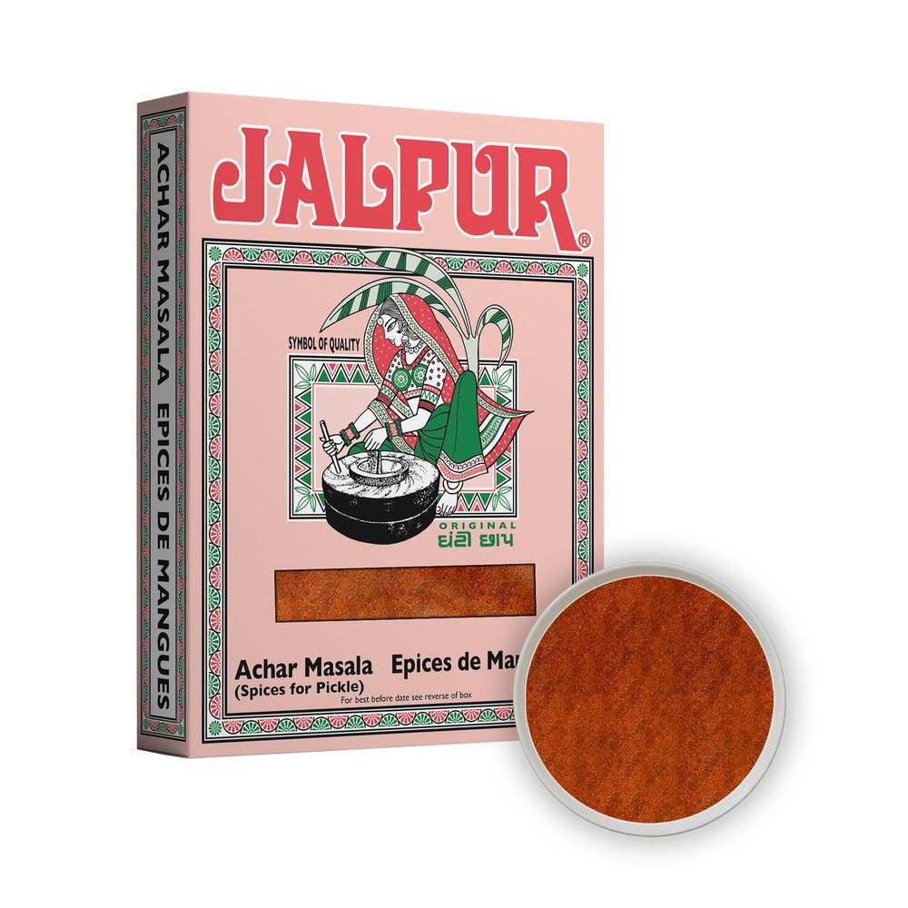 Jalpur - Achar Masala - (spices for making indian style pickle) - 375g - (pack of 4)