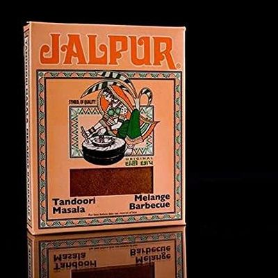 Jalpur Tandoori Masala 375g | Authentic Indian BBQ Spice Blend with Paprika, Coriander, Cumin, Turmeric & Mixed Spices | Perfect for Grilled Meats, Marinades & Tandoori Dishes.