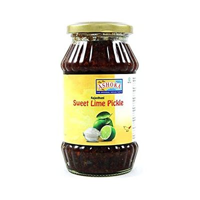 Ashoka - Rajasthani Sweet Lime Pickle - (mild) - 575g - (Pack of 4)
