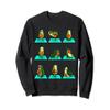 Avocado Yoga Workout Gym Inspiration, Avocado Lovers, Vegan Sweatshirt view 1