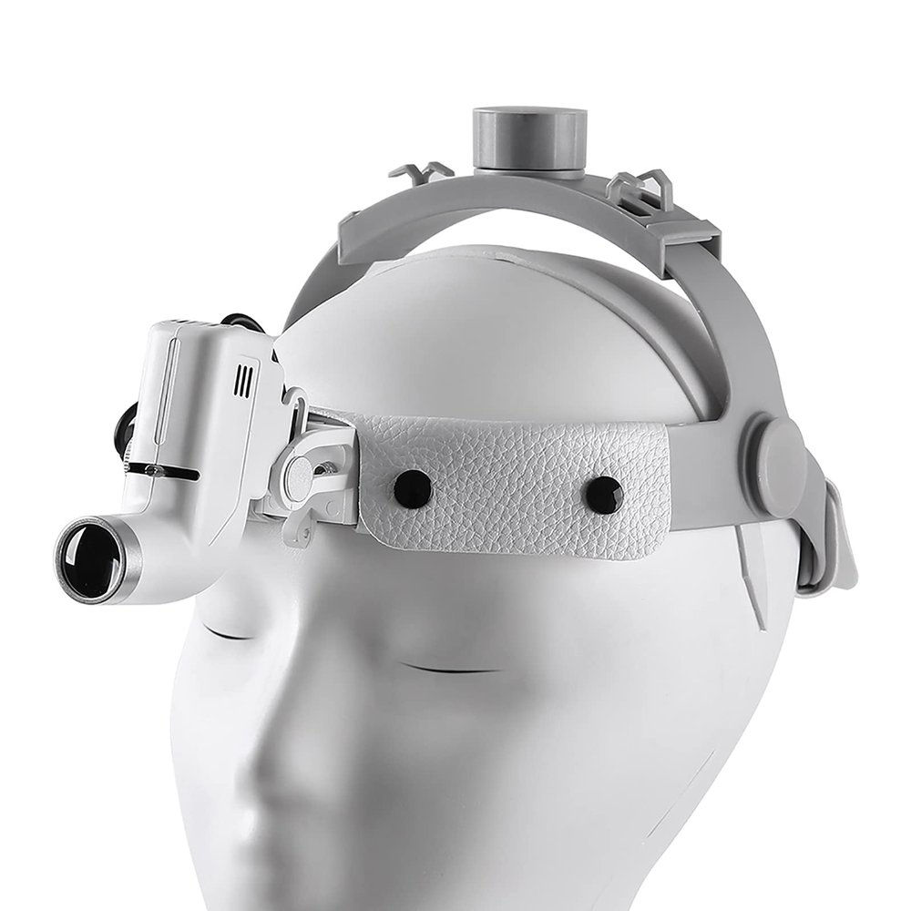 5W Dental LED Head Light Lamp for Binocular Loupes Brightness Spot Ajustable Dental Lab Headlamp Surgical Headlight