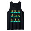 Avocado Yoga Workout Gym Inspiration, Avocado Lovers, Vegan Tank Top view 1