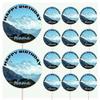 AK Giftshop Mountains Personalised Food & Cake Toppers Picks Birthday Decorations - (Pack of 14) view 1
