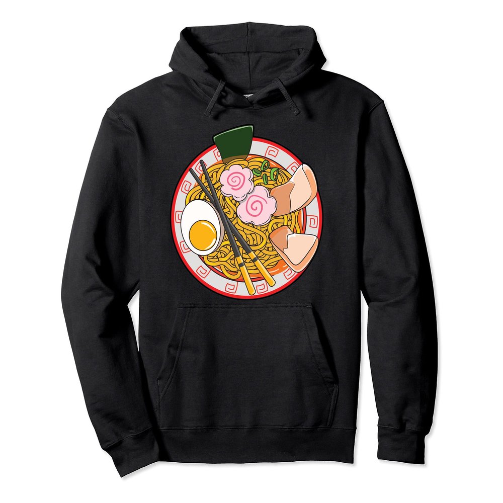 Anime Japanese Ramen Noodle Life Foodie Pullover Hoodie