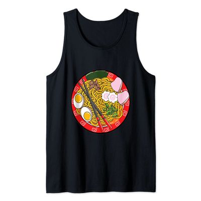 Ramen Life Noodle Japanese Kawaii Tank Top
