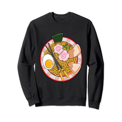 Anime Japanese Ramen Noodle Life Foodie Sweatshirt