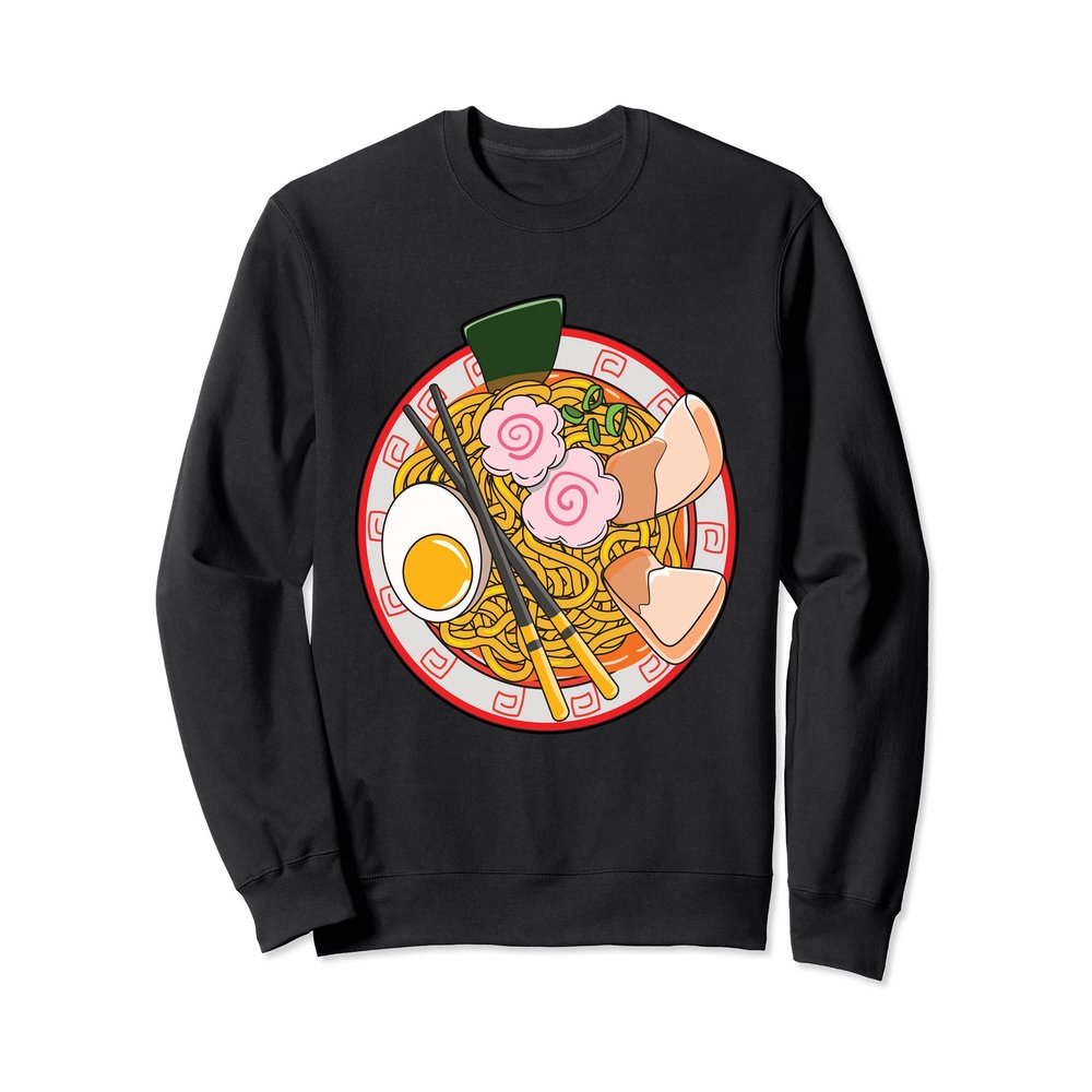 Anime Japanese Ramen Noodle Life Foodie Sweatshirt