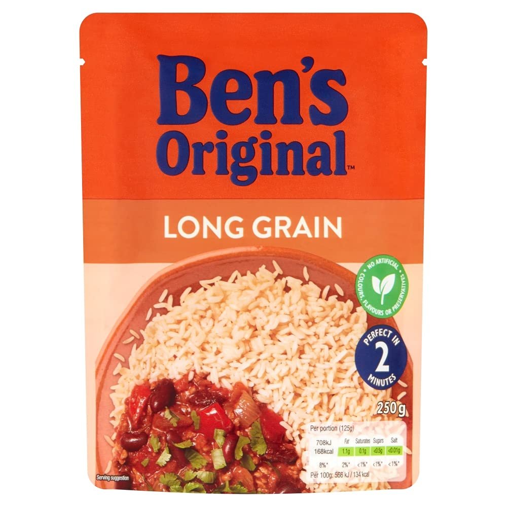 Ben's Original Long Grain Microwave Rice, 250g