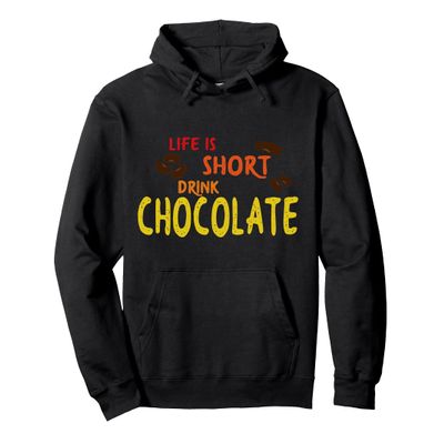 Chocolate Lover Clothing For Women Men Quotes Pullover Hoodie