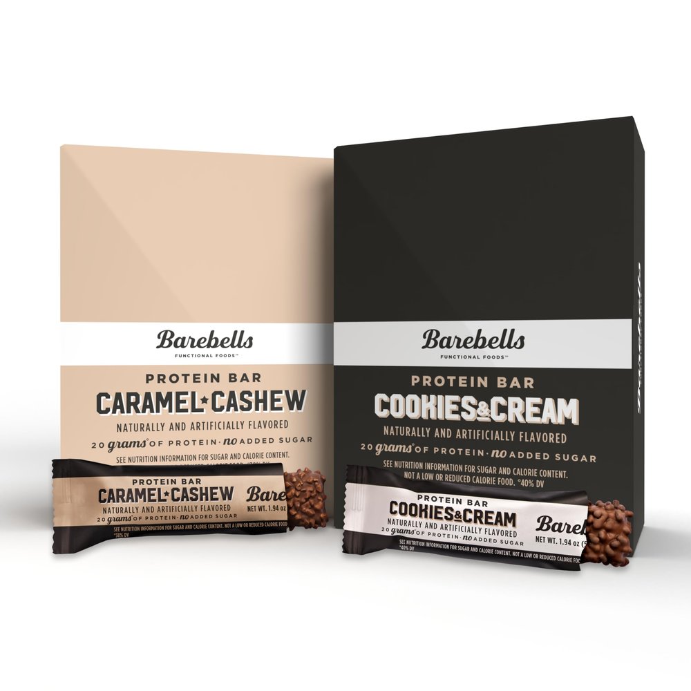 BAREBELLS Barebells Caramel Cashew and Cookies & Cream - 24 Pack