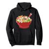 Anime Japanese Dog Ramen Kawaii Ramen Noodle Life Pullover Hoodie view 1