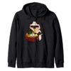 Anime Siamese Ramen Japanese Ramen Life Noodle Zip Hoodie