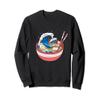 Kawaii Japanese Ocean Ramen Wave Sweatshirt view 1