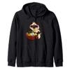 Siamese Cat Ramen Japanese Ramen Life Noodle Zip Hoodie view 1