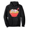 Anime Japanese Cat Ramen Kawaii Ramen Noodle Life Pullover Hoodie view 1