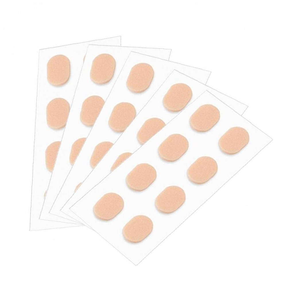 20 Pair Unisex Soft Foam Nose Pad Self Adhesive Eyeglass Pads Men Women Eyewear Mat Replacement Accessory