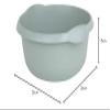 3 x Silver Sage High Grade 32cm Circular Round Washing Up Bowl Basin view 2