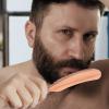 minkissy Beard Brush for Men Barber Beard Brush Quality Material Salon for Male Care view 2