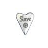 BDSM Slave Token, BDSM Pocket Token, BDSM Accessories, Sub Aftercare Token, Aftercare Submissive, Handmade, in Fine Pewter, by William Sturt view 1