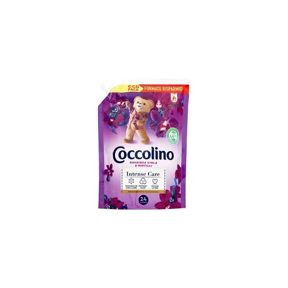 Coccolino Softener Concentrated Orchid Purple & Blueberry in Pouch 600ml
