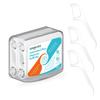 Dental Floss Picks Dispenser Fast Replenishment Refill Box-200 Count Dental Flossers- Replenish in A Second-No Shred or Break Toothpicks-Smooth for Teeth Cleaning view 1