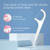 Dental Floss Picks Dispenser Fast Replenishment Refill Box-200 Count Dental Flossers- Replenish in A Second-No Shred or Break Toothpicks-Smooth for Teeth Cleaning view 4