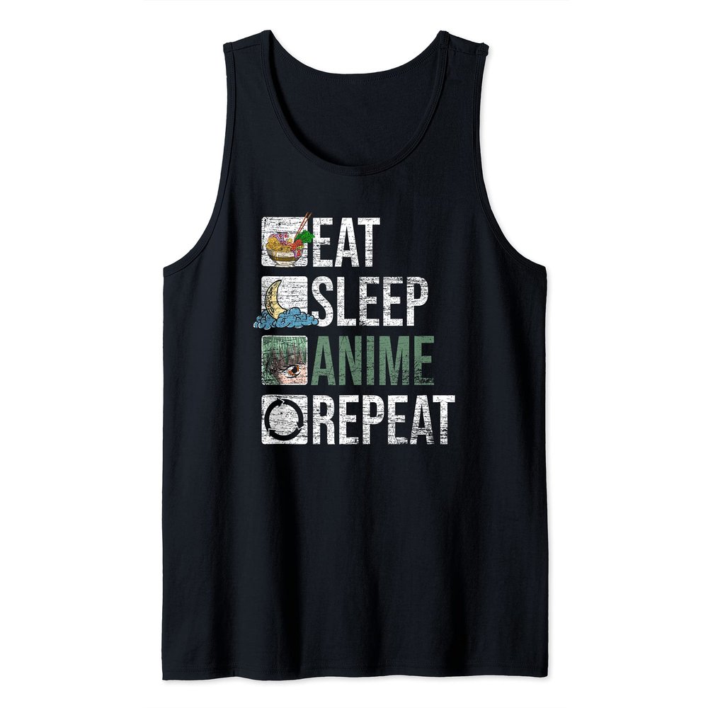 Ramen Noodles Kawaii Japanese Cuisine Manga Otaku Anime Tank Top
