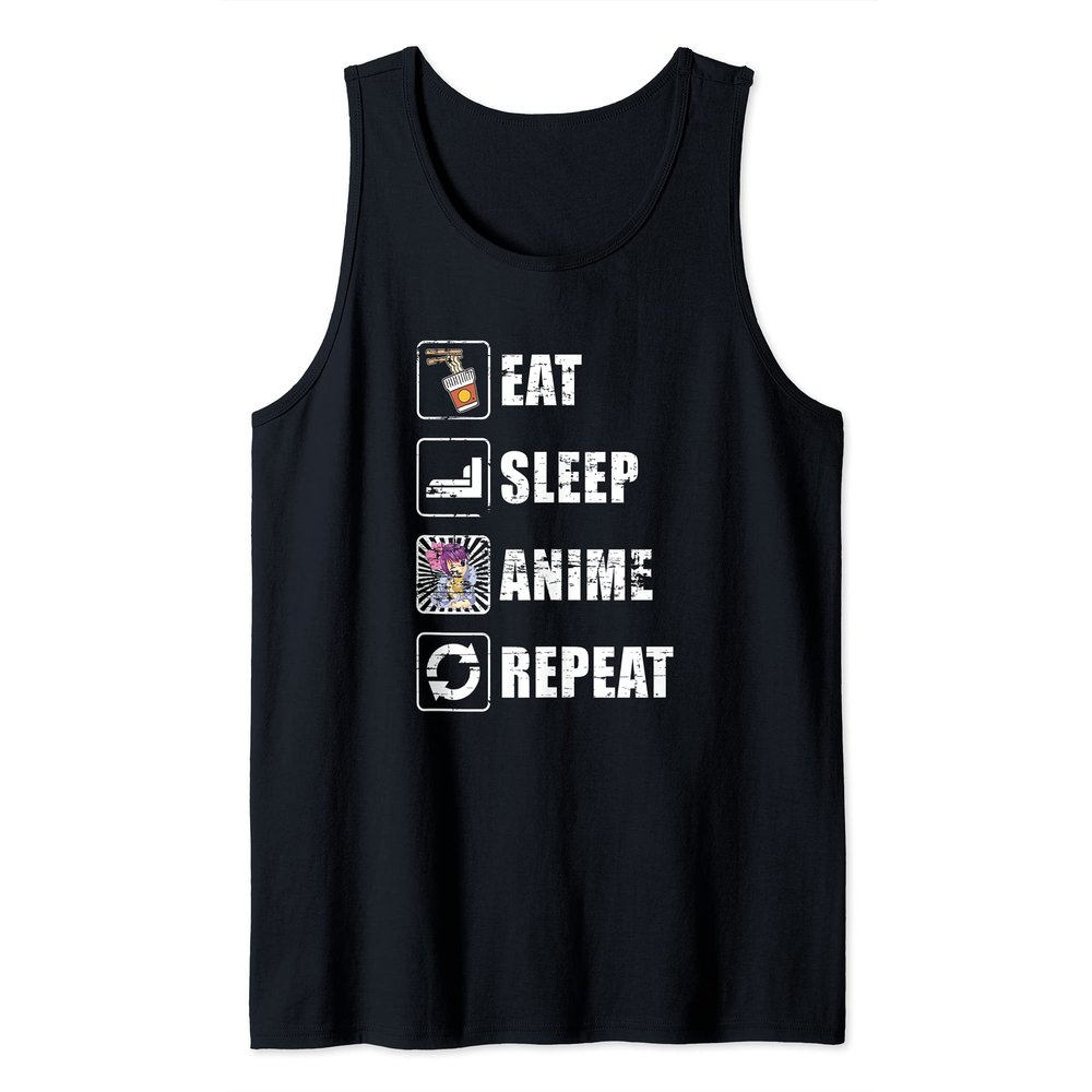 Kawaii Manga Japanese Ramen Noodles Foodie Otaku Anime Tank Top