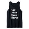 Kawaii Manga Japanese Ramen Noodles Foodie Otaku Anime Tank Top view 1