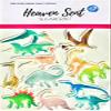 12x Dinosaur Watercolour 5cm Edible Icing Wafer Card Standing Cupcake Toppers Birthday Party Cake Decorations Easy to cut (Premium Icing) view 1