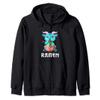 Anime Ramen Baphomet Zip Hoodie view 1