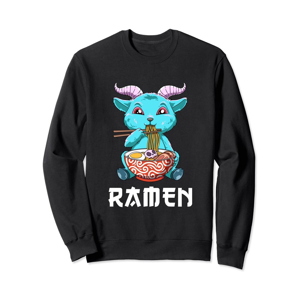 Anime Ramen Baphomet Sweatshirt