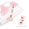 Jade Roller Facial Face Jade Massage Roller Rose Quartz Scraper Jade Massager Tools-Single Set no Box view 4