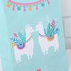 12PCS Kraft Paper Bags Alpaca Square Bottom Paper Bags Candy Bags Baking Dessert Party (21x12x8cm) Perfect Decoration Ever view 2