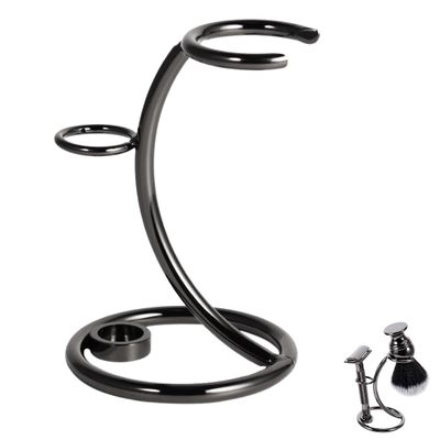 Ncheli Razor Shaving Brush Stand,Shaving Razor and Brush Stand Safety Razor Stand Shaving Razor Brush Holder Razor and Brush Stand for Safety Razor Storage Shave Brush Holder