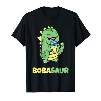 Bobasaur Bubble Tea for a Kawaii Japan Friends Boba Tea T-Shirt