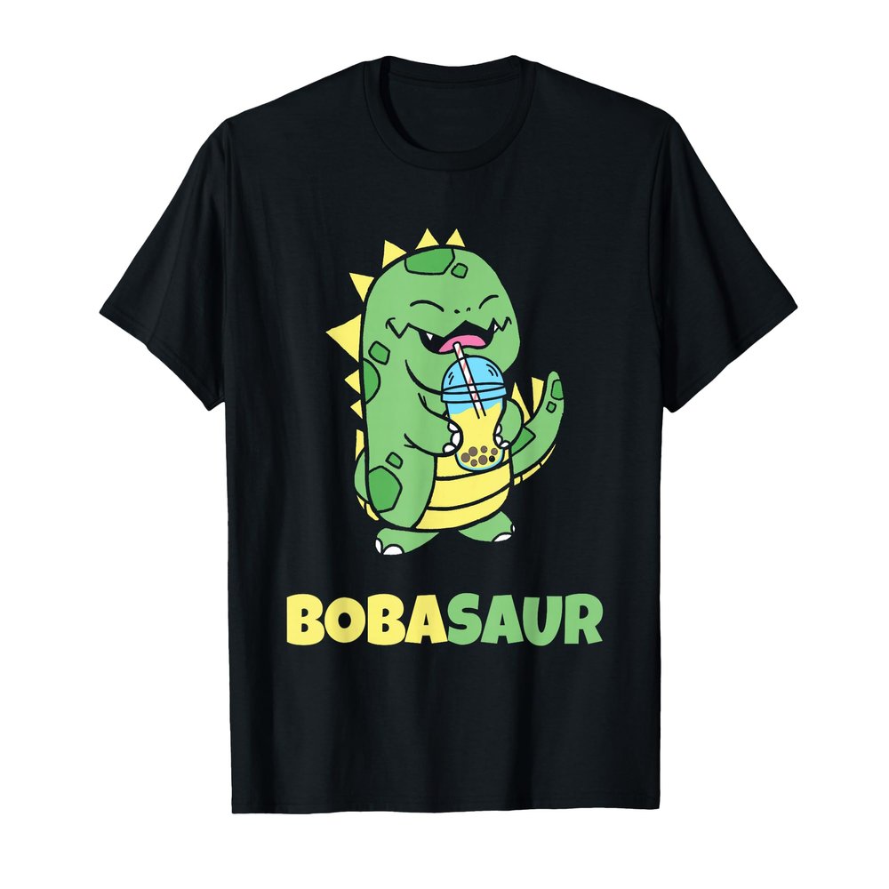 Bobasaur Bubble Tea for a Kawaii Japan Friends Boba Tea T-Shirt