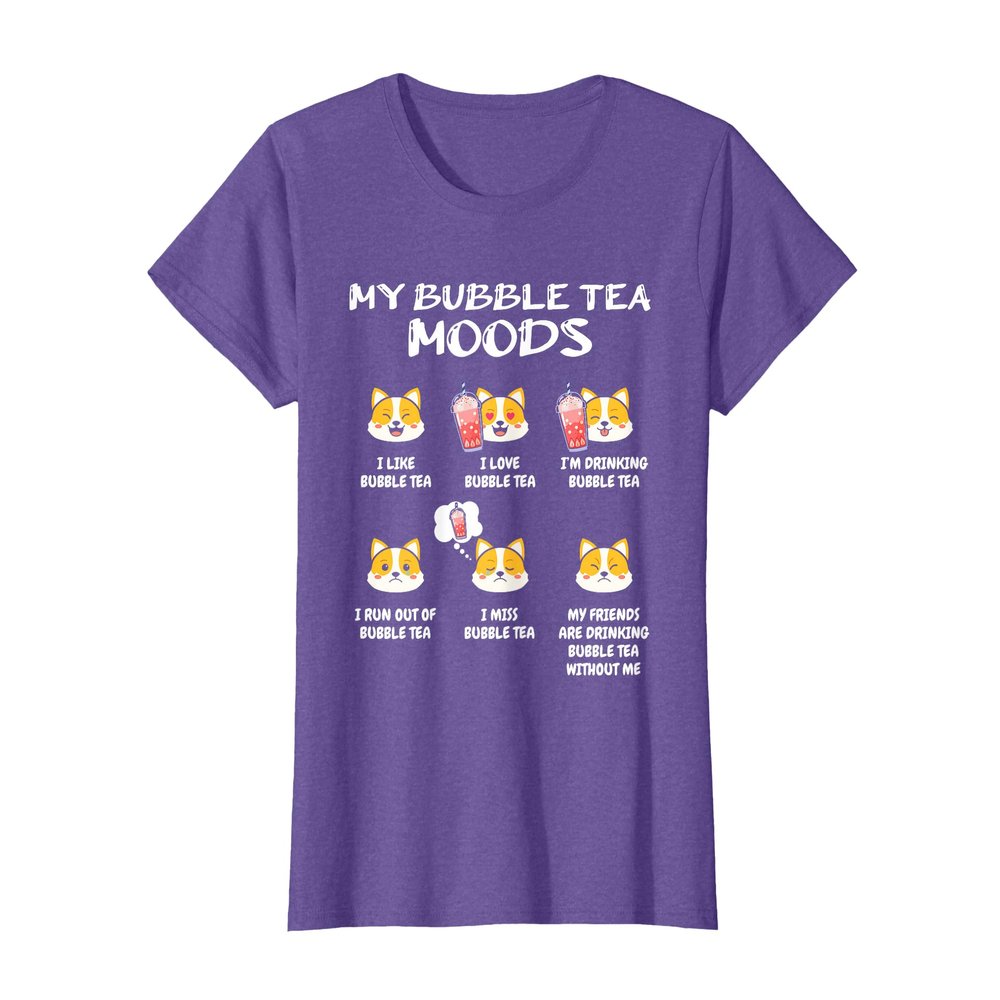 Shiba Inu Bubble Tea for a Kawaii Japan Friends Boba Tea T-Shirt