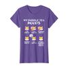 Shiba Inu Bubble Tea for a Kawaii Japan Friends Boba Tea T-Shirt view 1