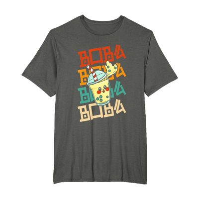 Boba Boba Boba Bubble Tea for a Kawaii Japan Friends T-Shirt