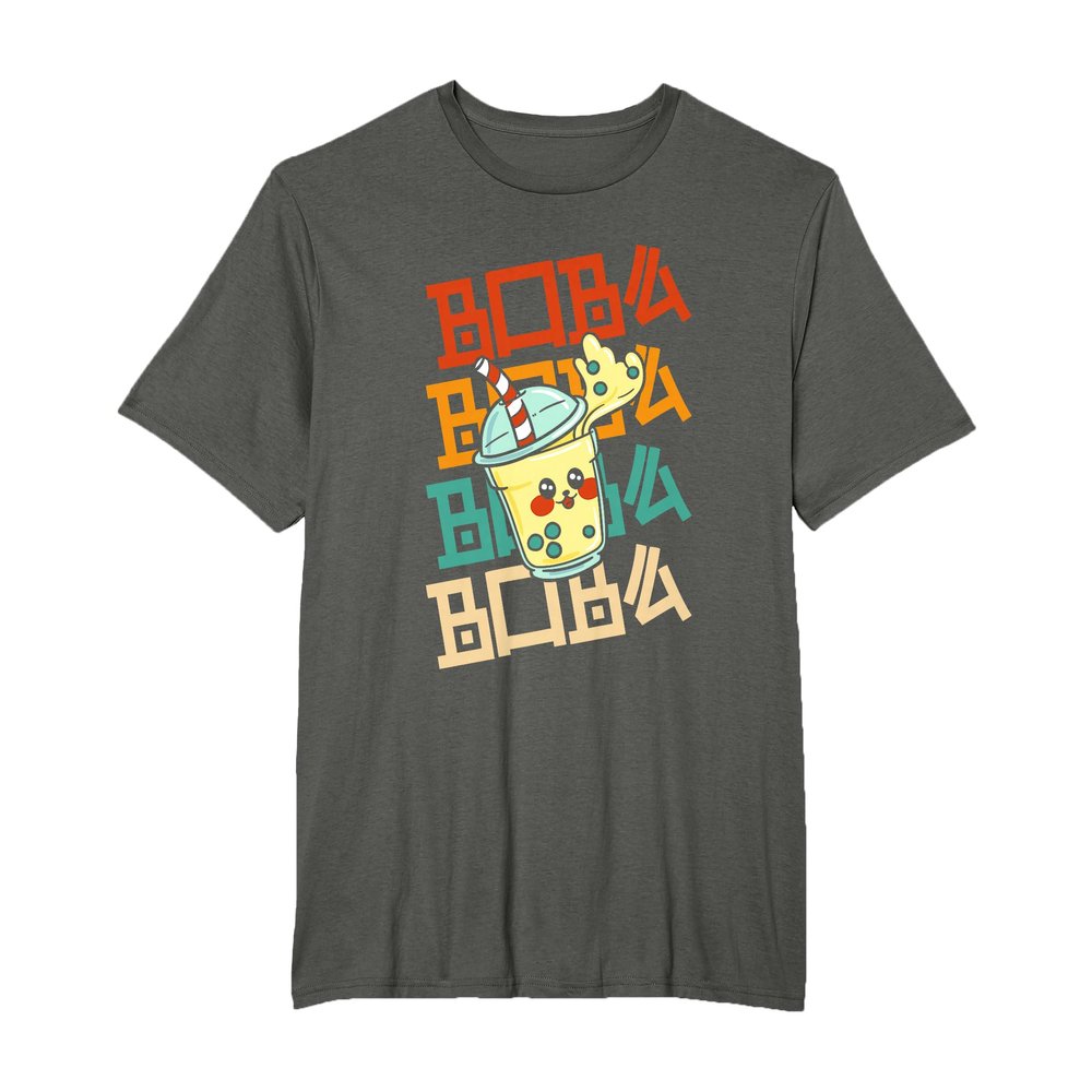 Boba Boba Boba Bubble Tea for a Kawaii Japan Friends T-Shirt
