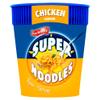 Batchelors Super Noodles Chicken Flavour, Instant Snack Ready in 4 Minutes, 75 g Pot (Pack Of 8) view 3