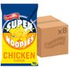 Batchelors Super Noodles Tasty Chicken Flavour, Instant Snack Ready in 4 Minutes, 90 g Packet (Pack Of 8) view 1