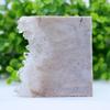 Lendiecrystal 1pc Natural Crystal Cluster Owl Skull Quartz Crystal Hand Carved Point Specimen Reiki view 3