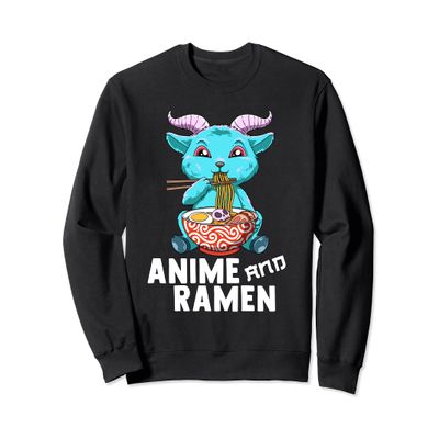 Anime Ramen Baphomet Sweatshirt