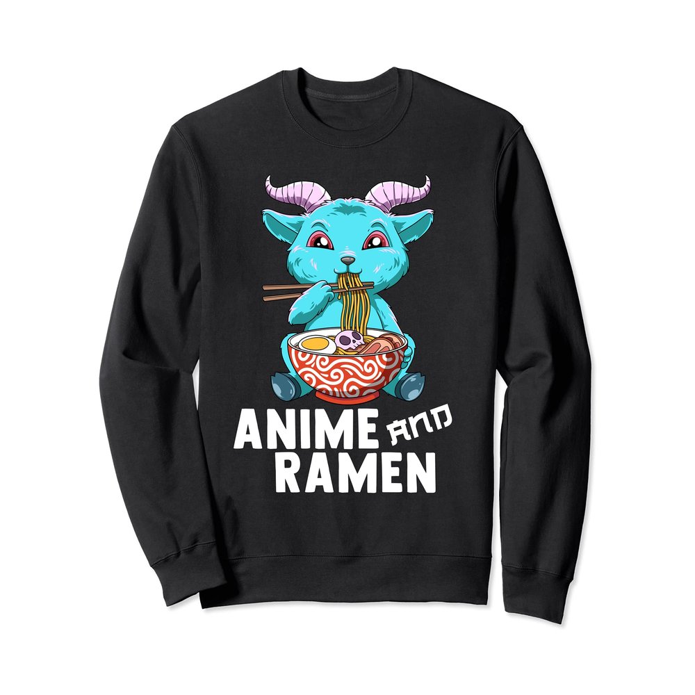 Anime Ramen Baphomet Sweatshirt