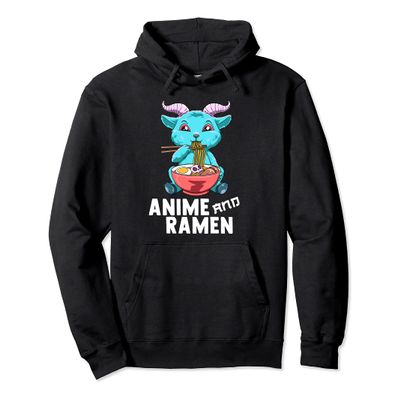 Anime Ramen Noodle Soup Pullover Hoodie