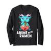 Anime Ramen Noodle Soup Long Sleeve T-Shirt view 1