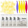 500 Pcs Orthodontic Elastic Rubber Bands, 3.5 Ounces Heavy Dental Rubber Traction Bands, Free Elastic Placer for Braces (1/8",Chipmunk) view 1