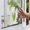 WHLMYH Bathroom,Corridor Stairwell,Safety Rail,Glass Door Handles Suction Cup Bathroom Handrails Sliding Door Handles Safety Handrail,Silver,30Cm view 3